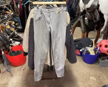 Domino ridbyxor,fullgrip,gråa,stl 38