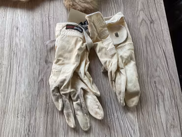 Roeckl vantar,L,vit/gula