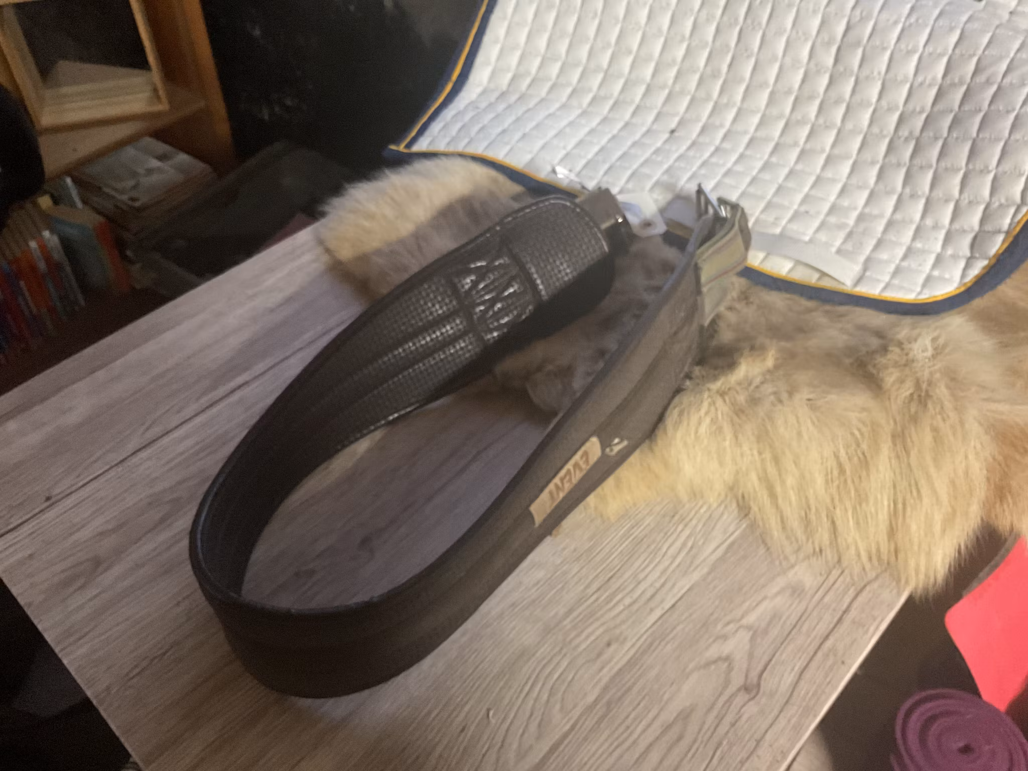 Event sadelgjord,brun,110 cm