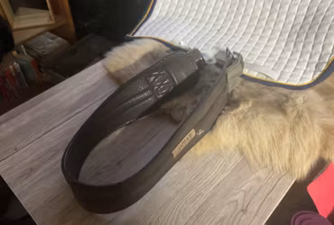 Event sadelgjord,brun,110 cm