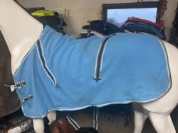 Fleecetäcke,ljusblå,115 cm