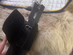 JH sadelgjord,svart,går att ändra storlek 115-145 cm