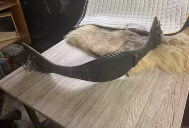 Amerigo sadelgjord,svart, 70 cm