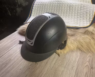 Horze ridhjälm,svart,stl 55-57