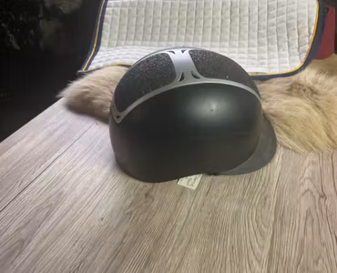 Horze ridhjälm,svart,stl 55-57