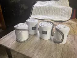 Vita benlindor,4-pack