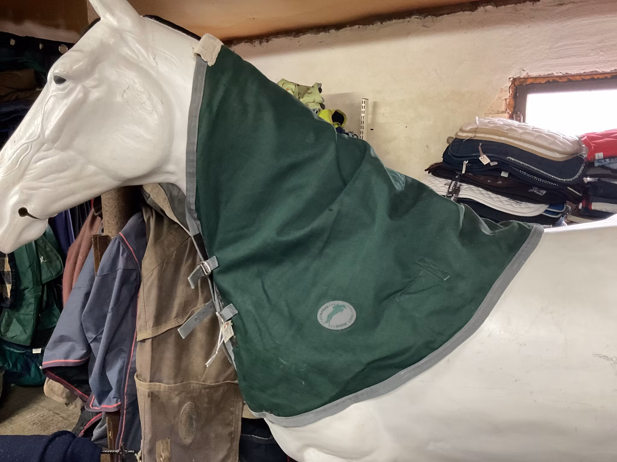 Halstäcke,grönt,m,100 gr