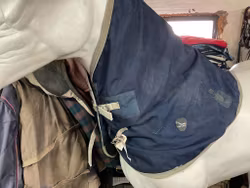 Topline halstäcke,50 gr,blått,m