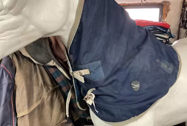 Topline halstäcke,50 gr,blått,m