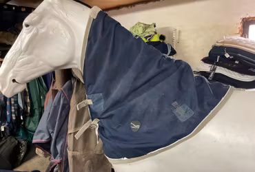 Topline halstäcke,50 gr,blått,m