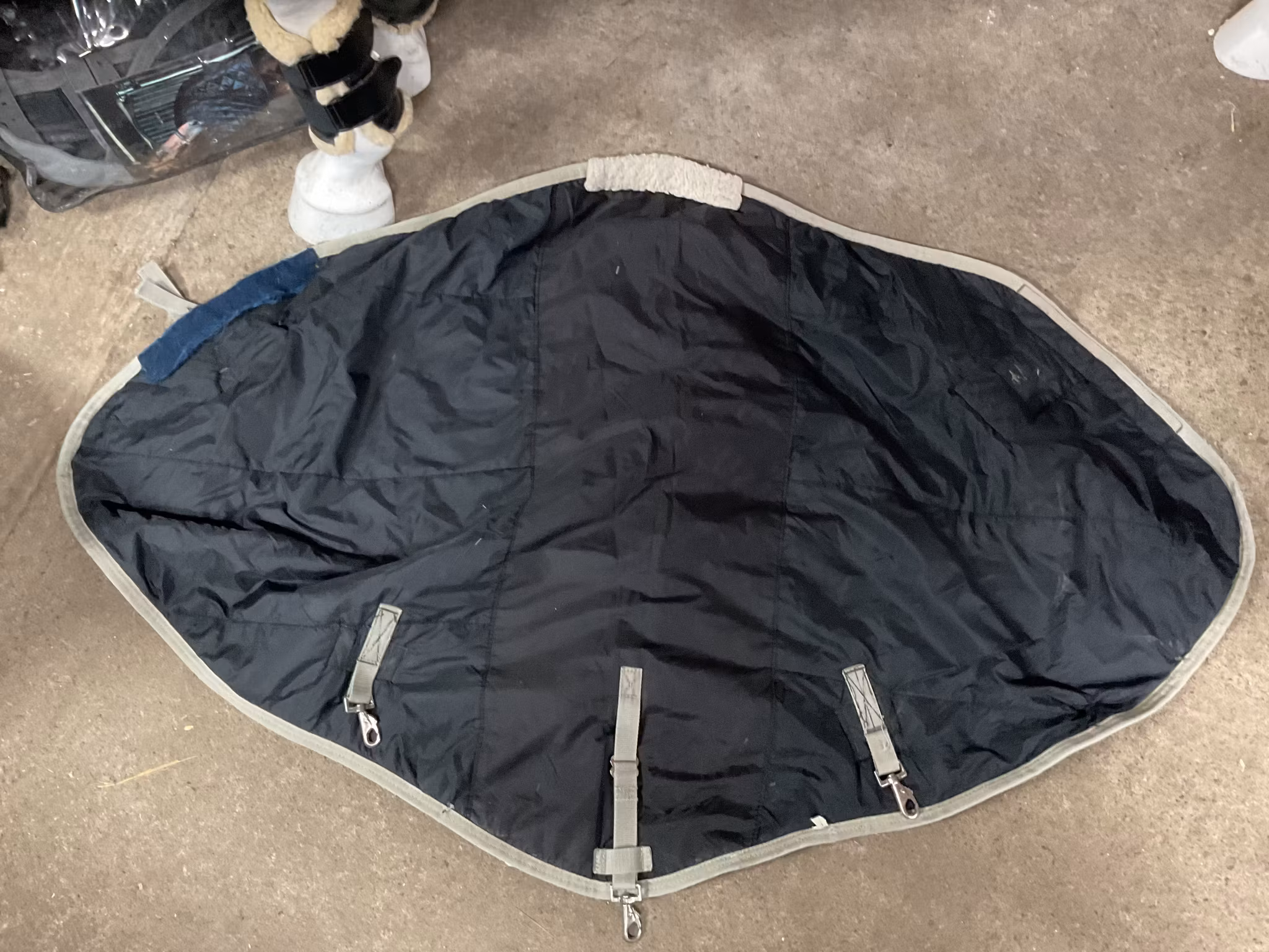 Topline halstäcke,50 gr,blått,m