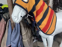 Halstäcke med huva, galopp, ull