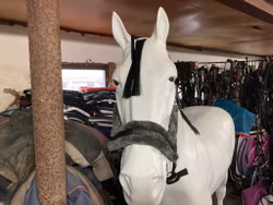 JH grimma med ludd,f, svart/grå