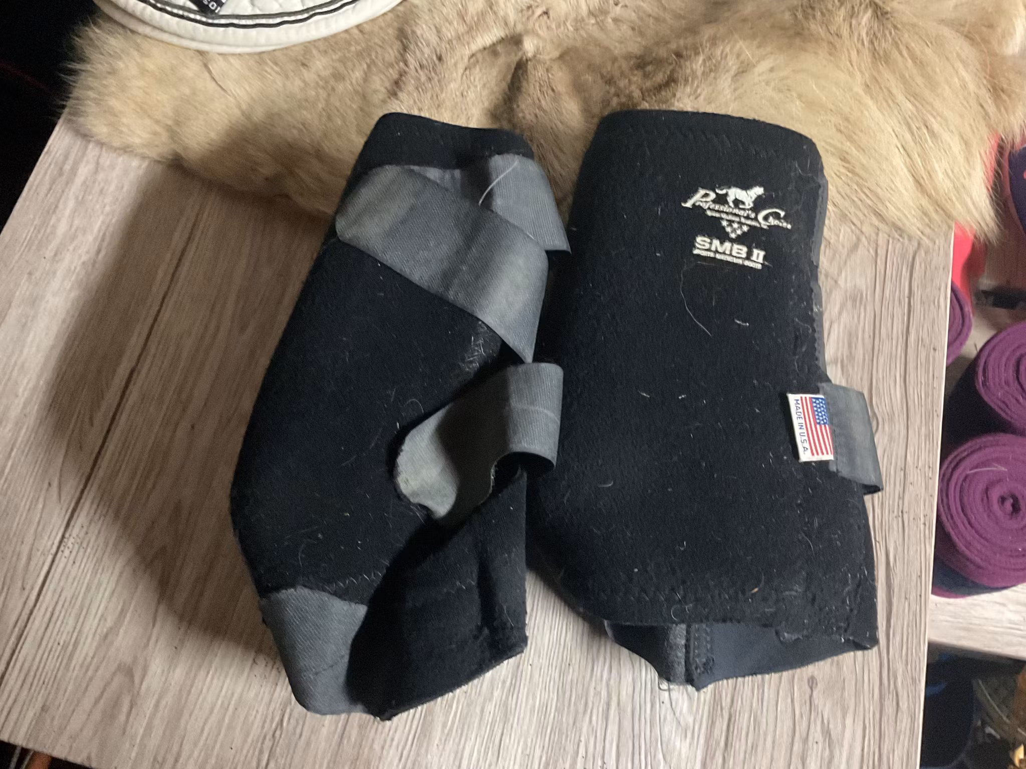 Professionals choice,benskydd,m,svarta, 2-pack