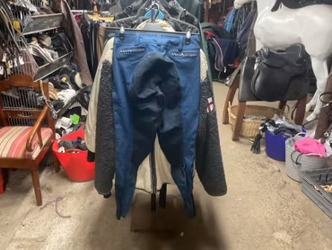 Pikeur helskodda ridbyxor,blåa,stl 76