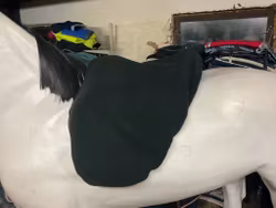 Mias rs sadelskydd,svart,fleece