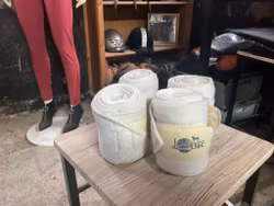 Vita benlindor,4-pack