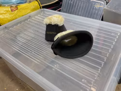 Boots protector med ludd,svart,nya,m, 2-pack