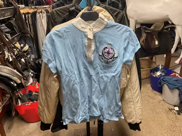 Hv polo piké tröja,blå,s