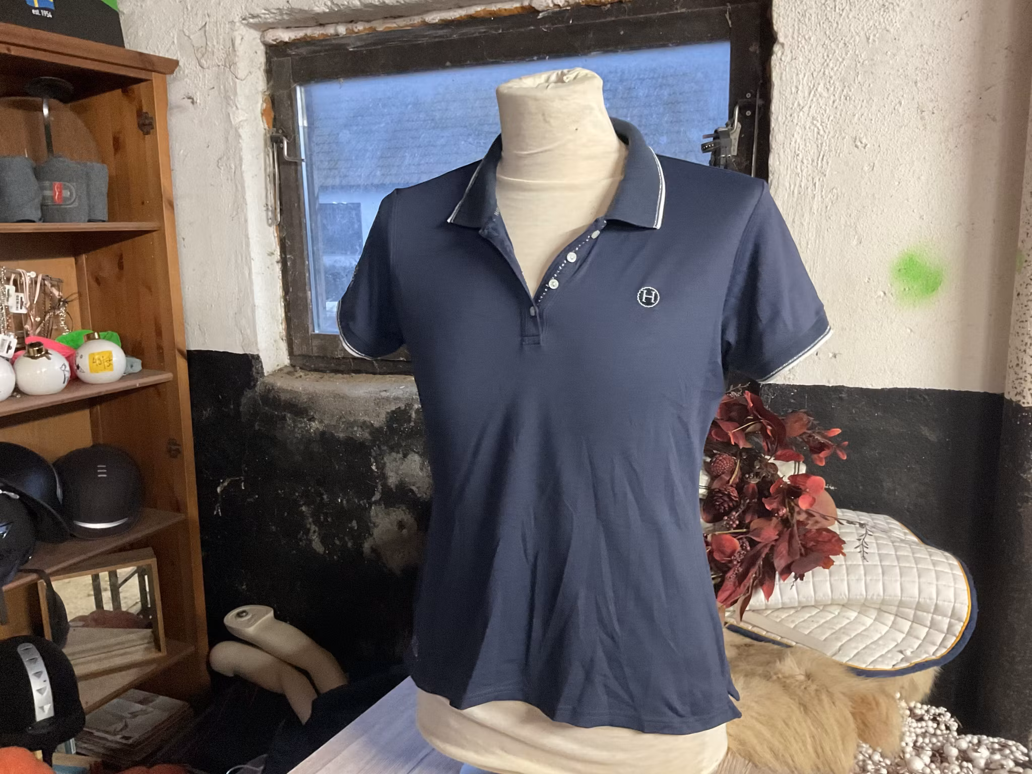 Harcour pikétröja,m,blå