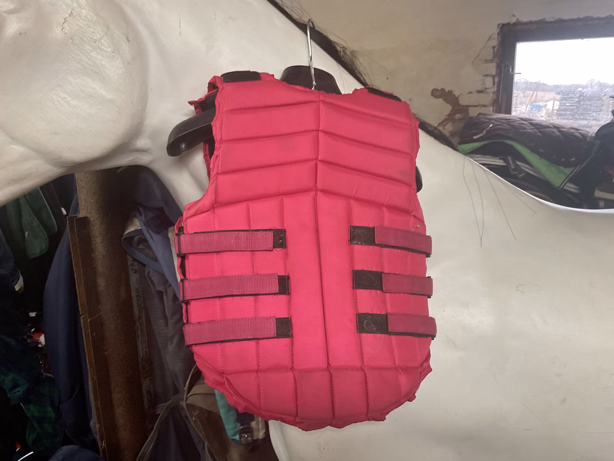 Jacson säkerhetsväst,rosa,junior L,10 år