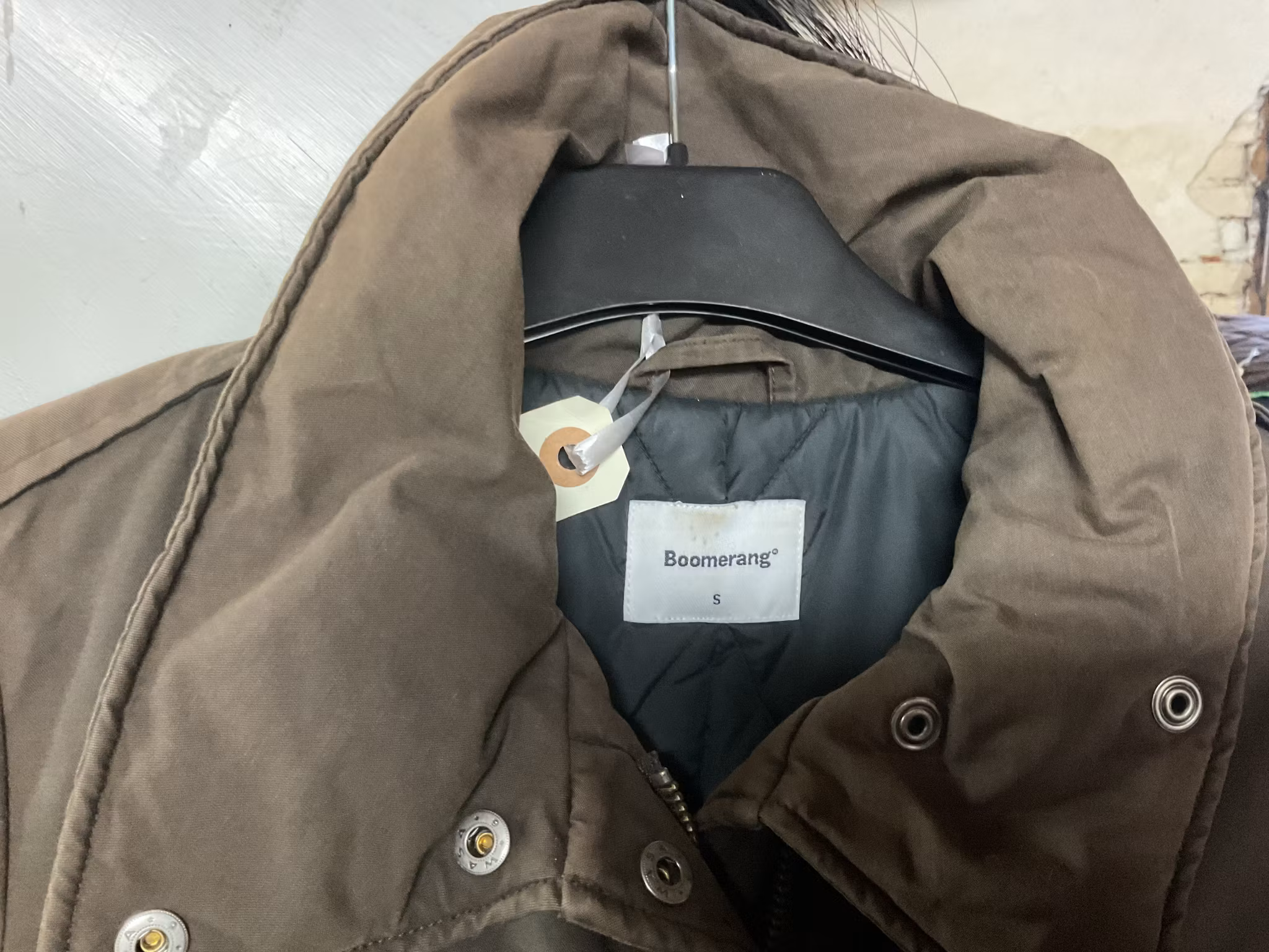 Boomerang jacka,brun,s