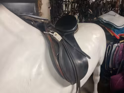 Passier sadel,16”, N, inkl stigläder och stigbyglar