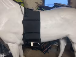 Sporrskydd,svart,cob