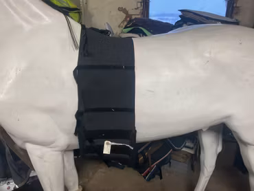 Sporrskydd,svart,cob