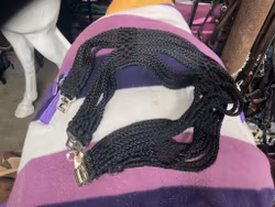 Repsadelgjord,svart,100 cm