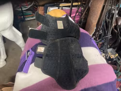 Stretch flex,benskydd,svarta,s