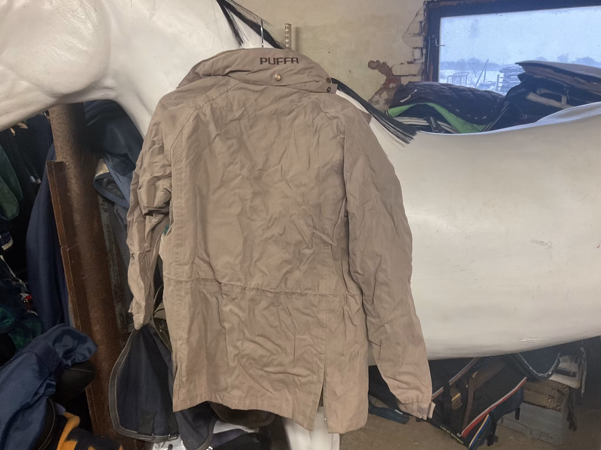 Puffa countryjacka,beige,stl m