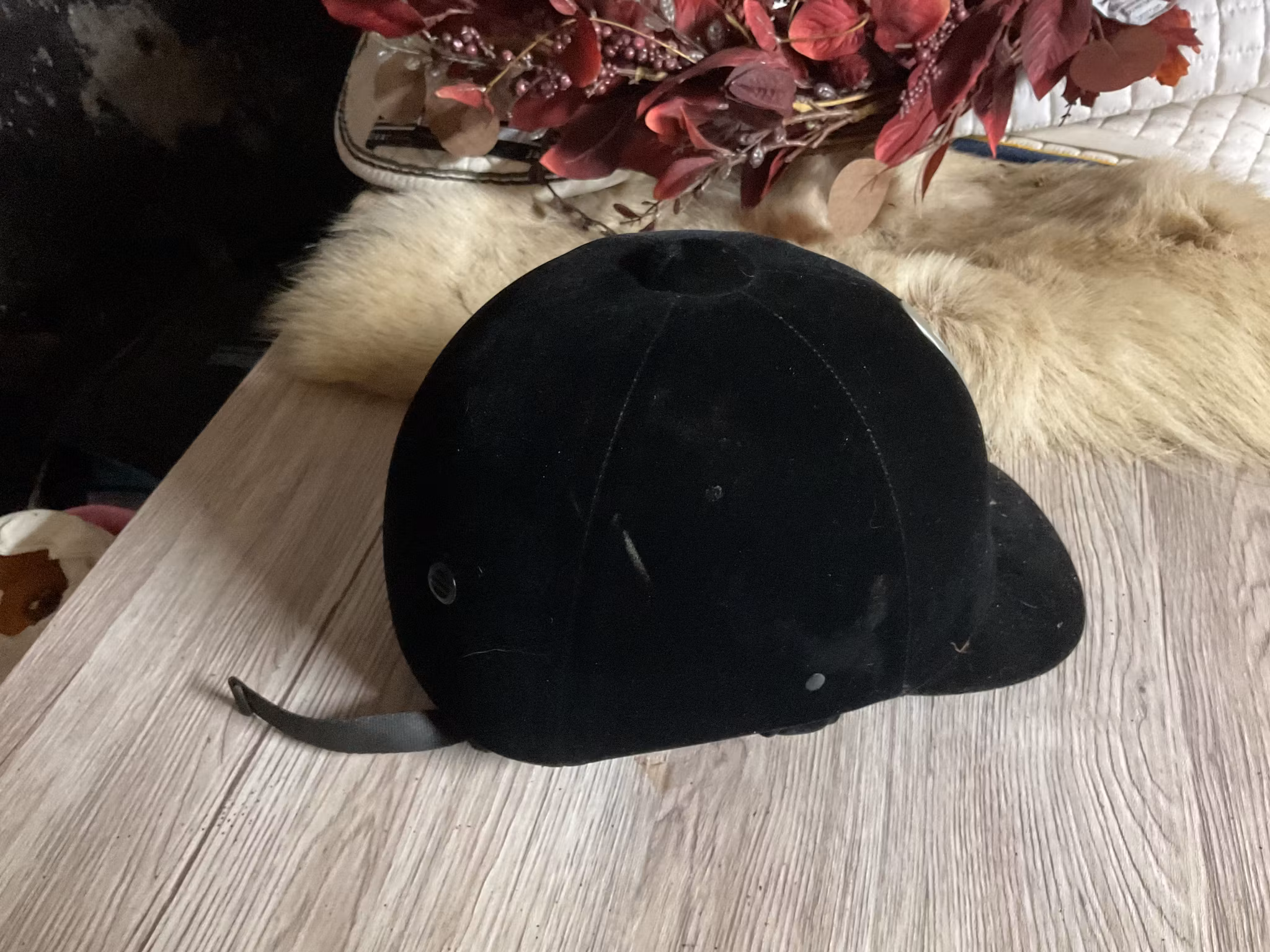 Kylin ridhjälm,svart,stl 59