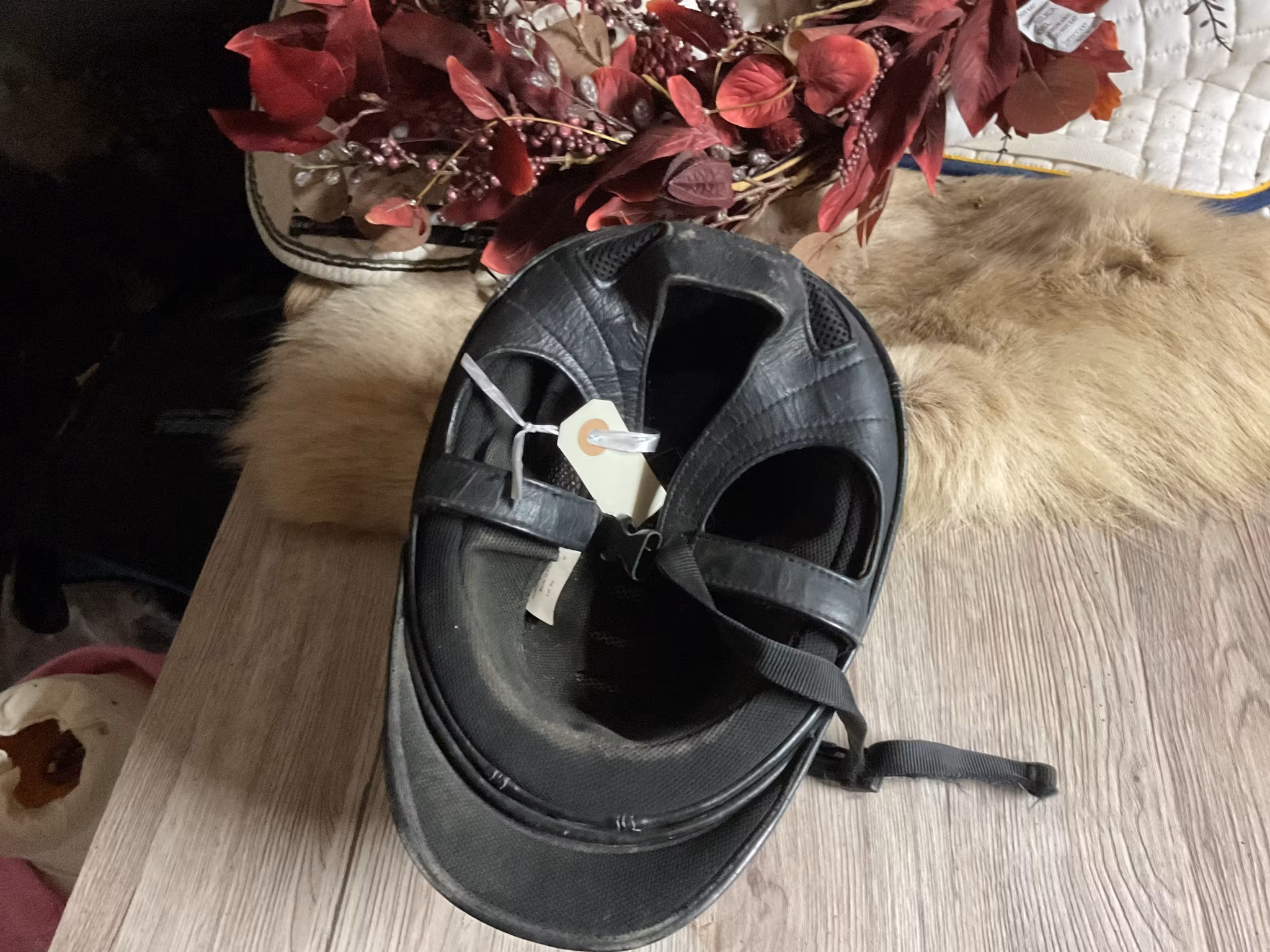 HV polo,ridhjälm,svart,stl 53