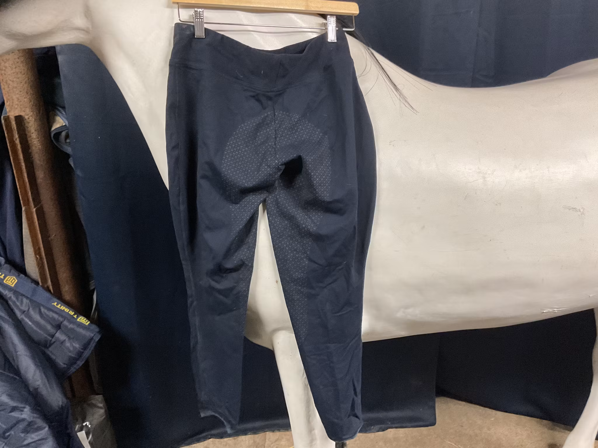 CRW ridtights,blå,fullgrip,stl L