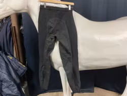 Pikeur ridbyxor,svarta,helskodda,stl 76