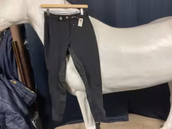 Pikeur ridbyxor,svarta,helskodda,stl 76