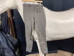 Pikeur ridbyxor,helskodda,gråa,stl 76