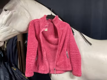 CRW kofta,rosa med bling,146/152