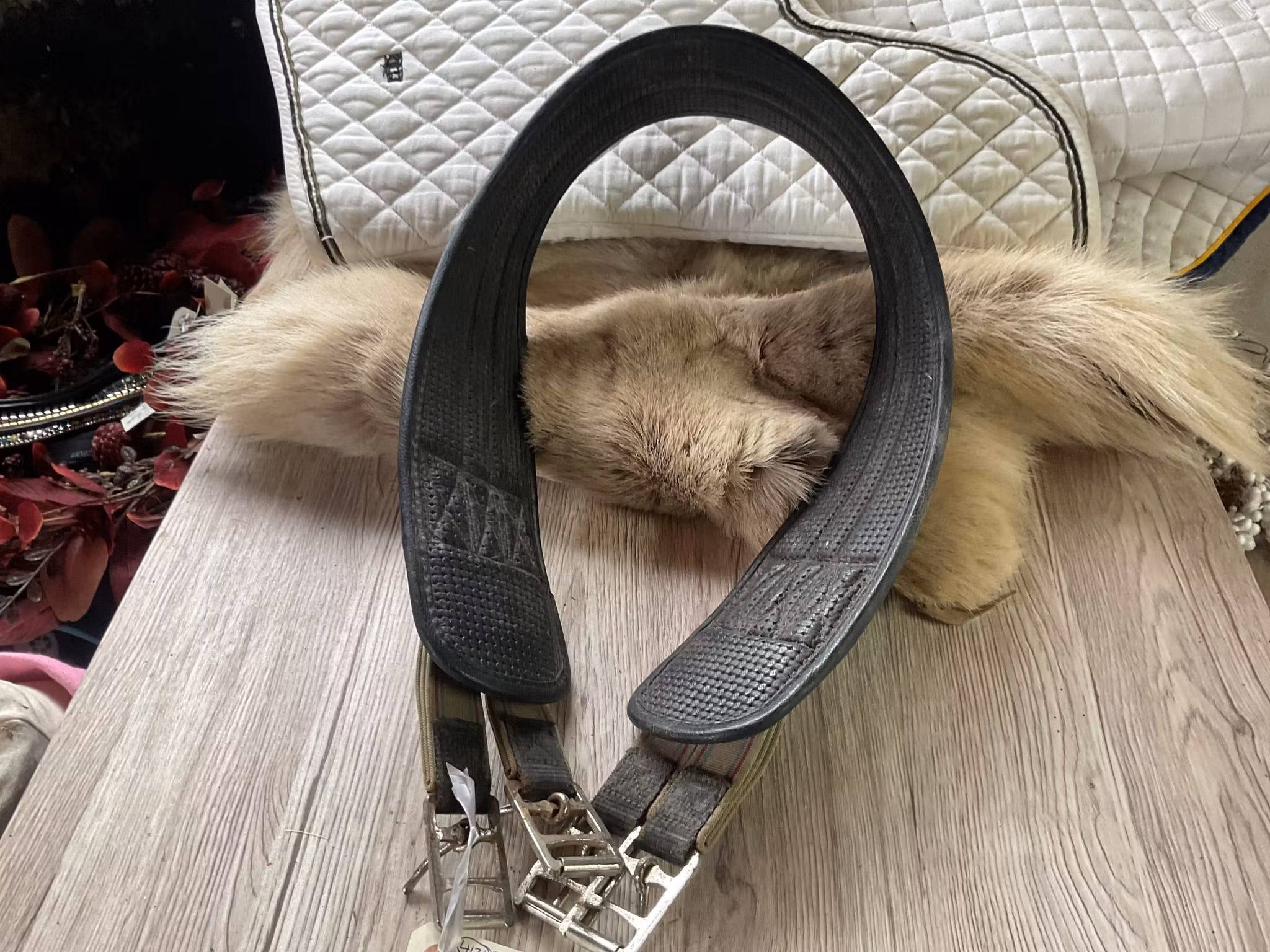 Event sadelgjord,svart,110 cm