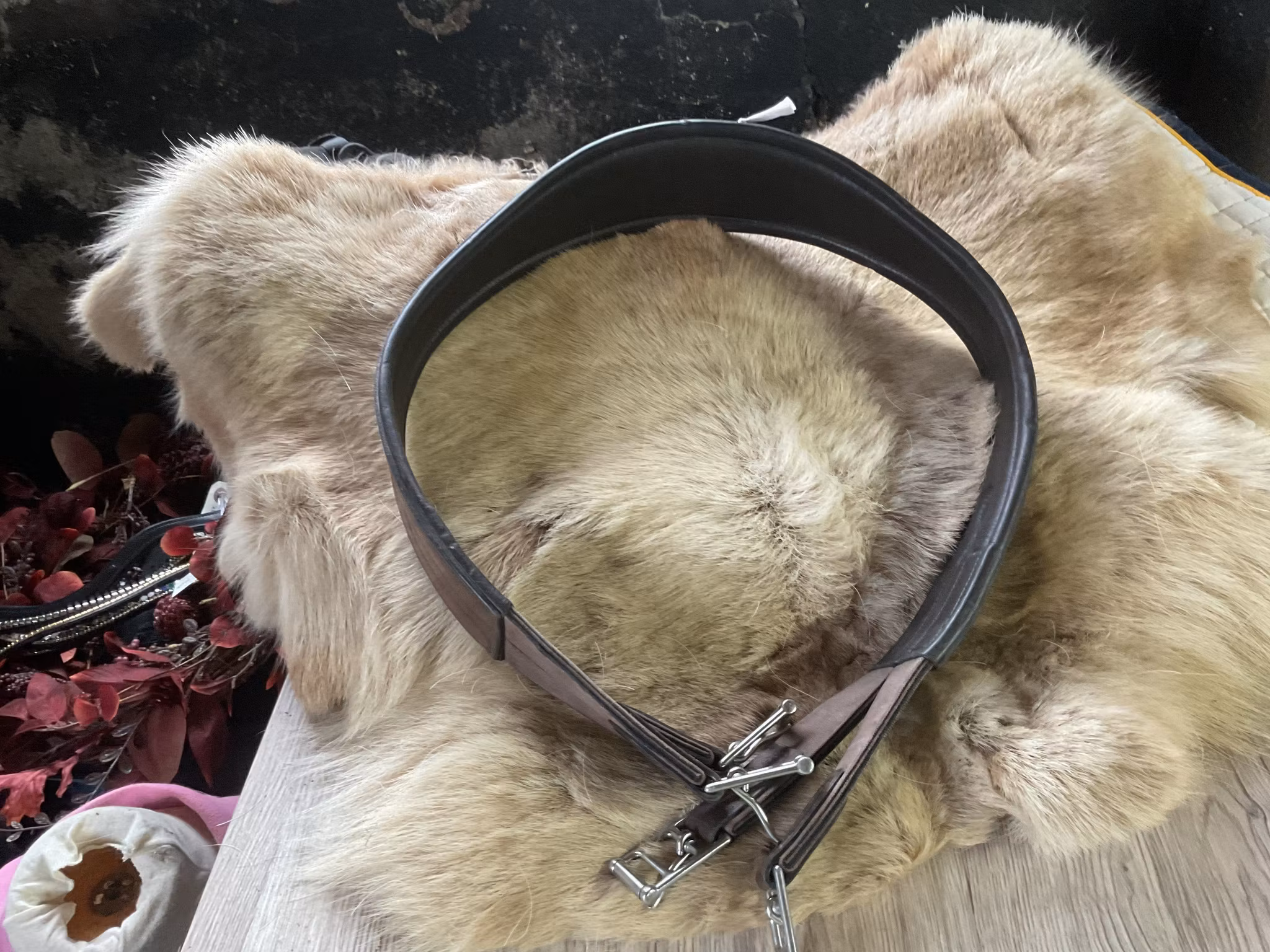 Jeremy rudge sadelgjord,brun,130