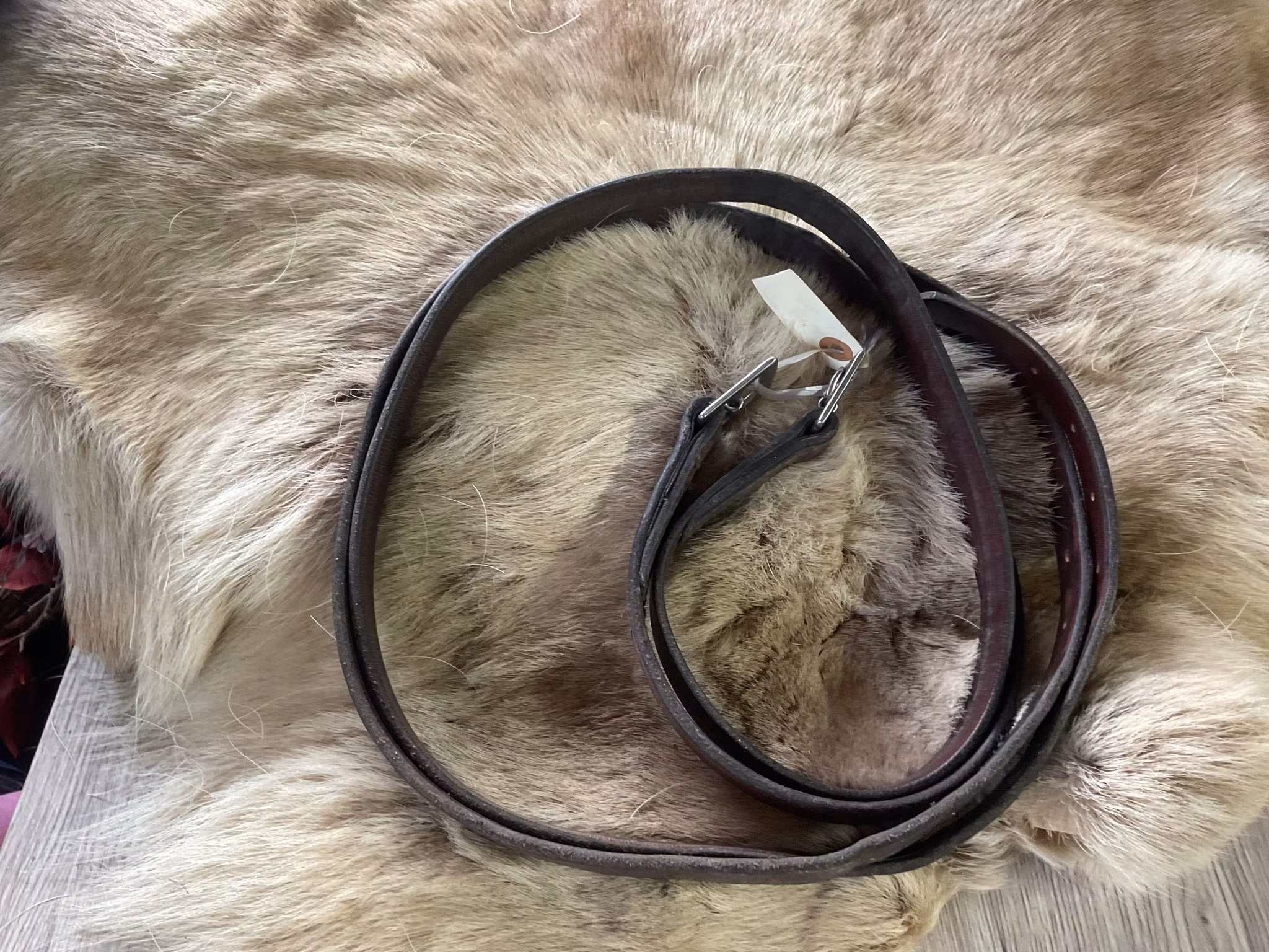 Stigläder,bruna,135 cm