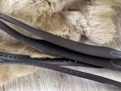 Eqviptus,stigläder,mörkbruna,115 cm,nya