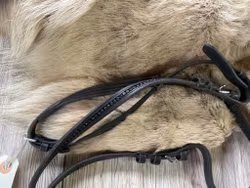 Tyglar,svarta,f,med bling