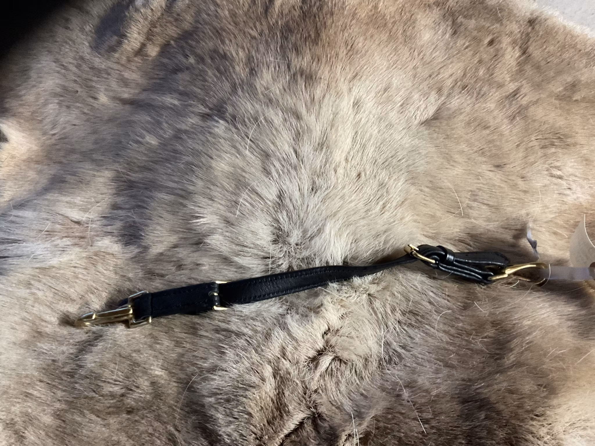 Eqviptus sadelhandtag,svart,36-42 cm,nytt