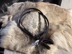 Eqviptus läder/gummityglar,p,bruna,nya