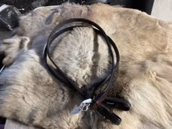 Eqviptus tyglar,löder utsidan,gummi insidan,bruna,p,nya