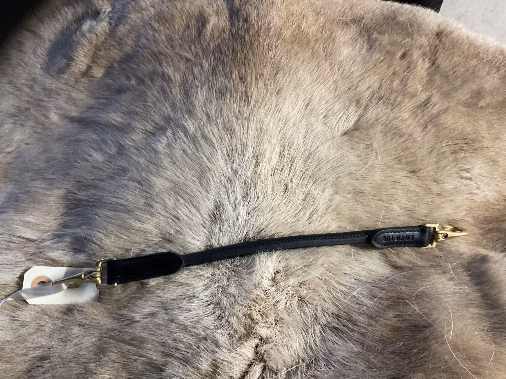 Eqviptus sadelhandtag,svart,37 cm,nytt