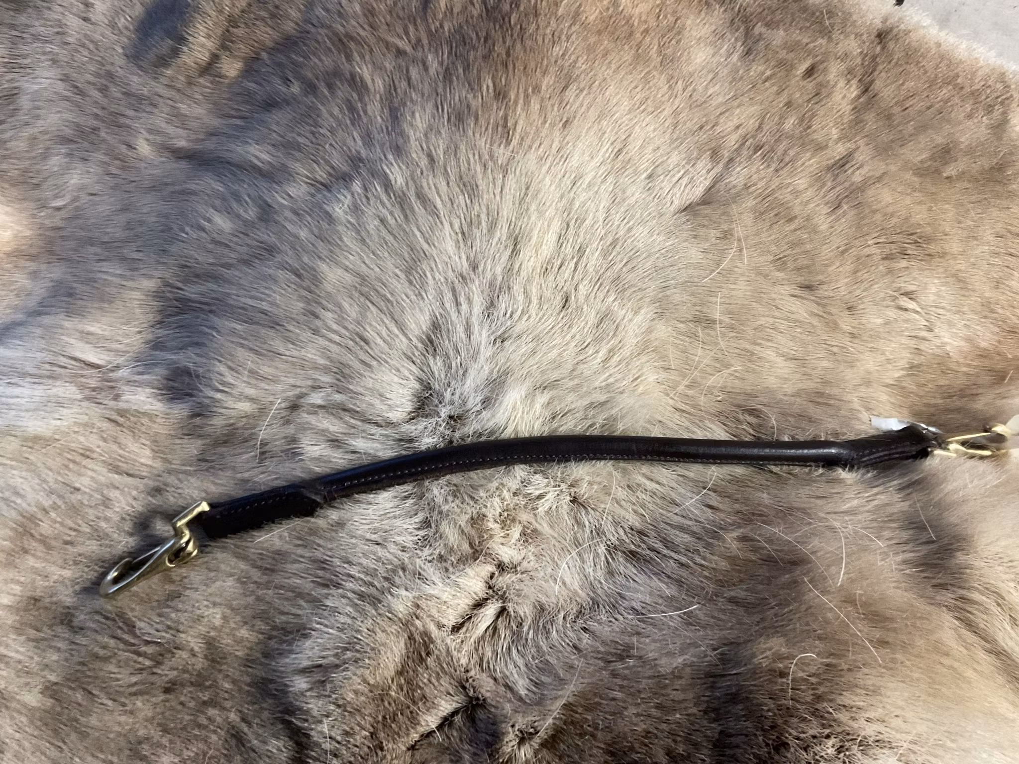 Eqviptus sadelhandtag,mörkbrunt,42 cm,nytt