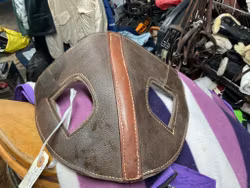 Skydd till hästhuvud vid frakt